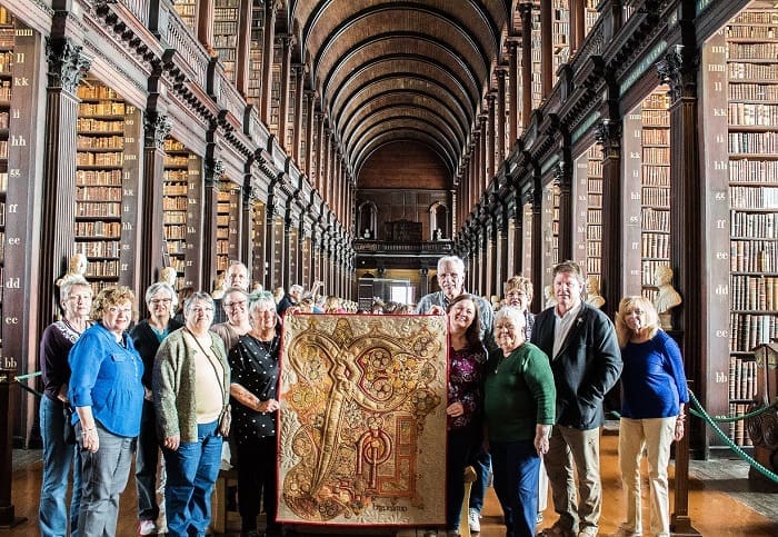 Mark Sherman Book of Kells quilt