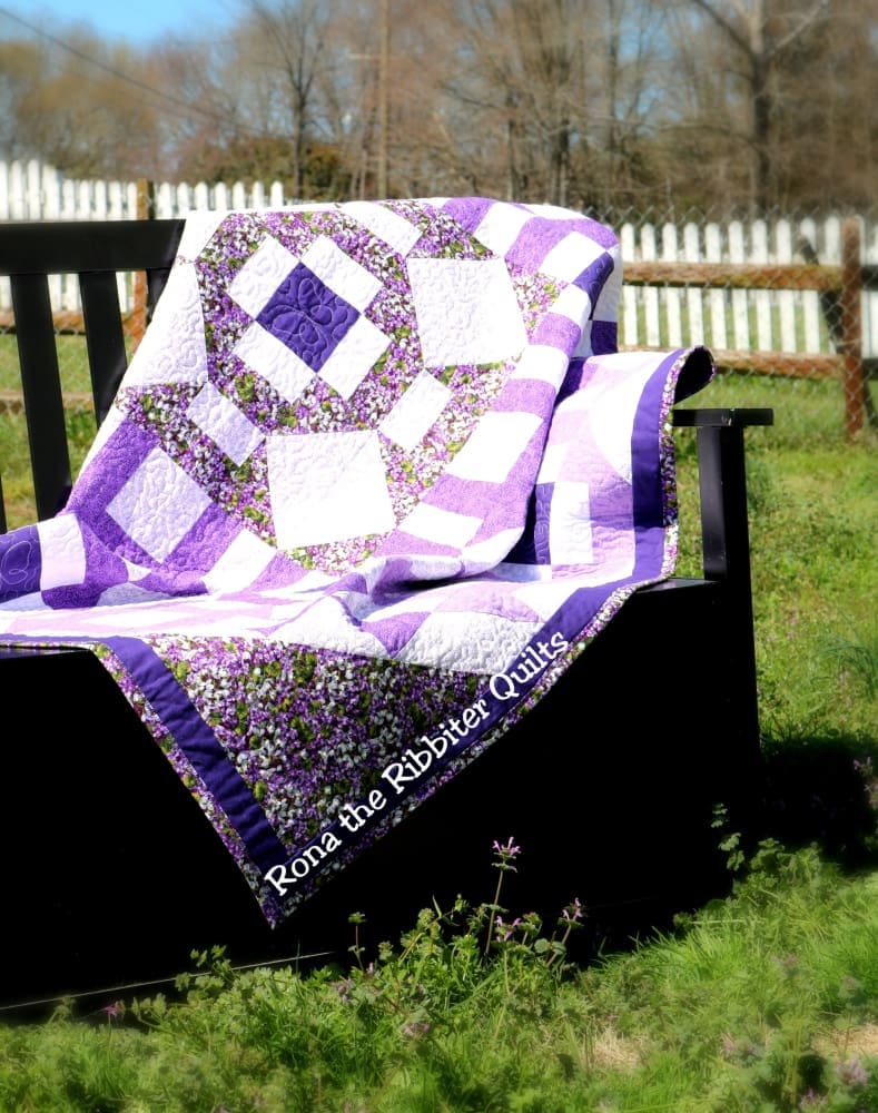 African Violet Quilt Pattern - Image 3
