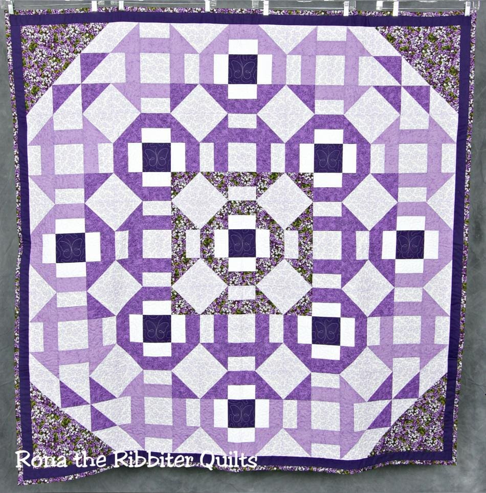 African Violet Quilt Pattern - Image 2
