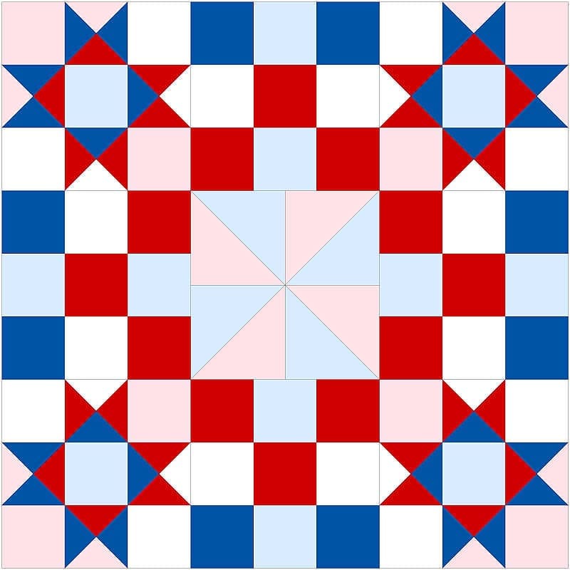 How to design a quilt top 3 Rona the Ribbiter
