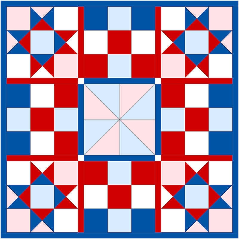 How to design a quilt top 4 Rona the Ribbiter