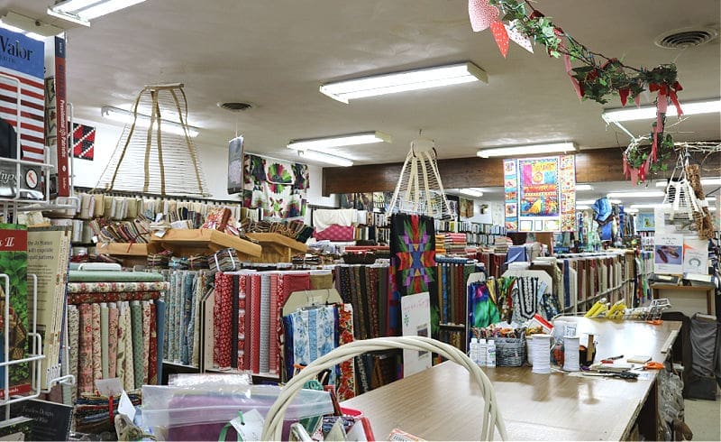 Fabric collection at Needle & Thread Fabrics