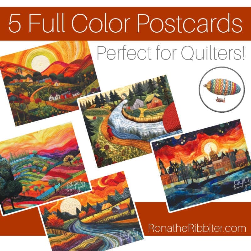 Quilter's Postcards